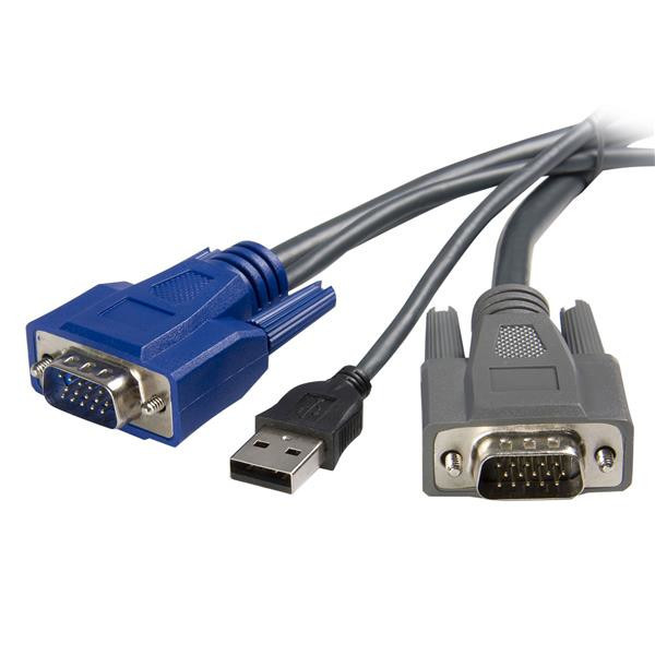 StarTech.com SVUSBVGA6 kabel KVM Czarny 1,8 m StarTech.com SVUSBVGA6 kabel KVM Czarny 1,8 m