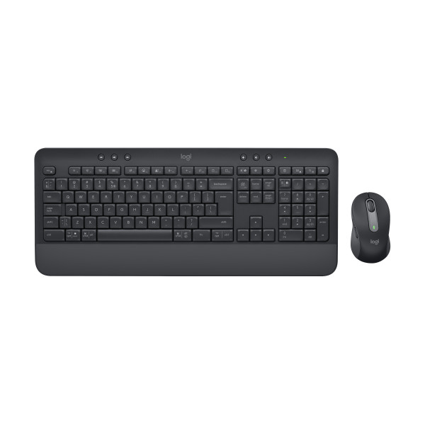 Logitech Signature MK650 Combo For Business klawiatura Dołączona myszka Bluetooth QWERTZ Czeski, Słowacki Grafitowy Logitech Signature MK650 Combo For Business klawiatura Dołączona myszka Bluetooth QWERTZ Czeski, Słowacki Grafitowy