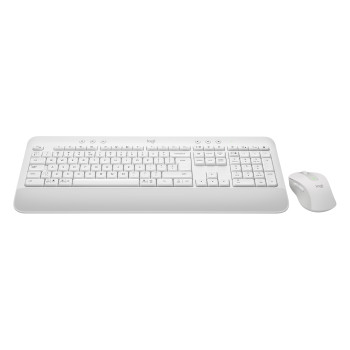 Logitech Signature MK650 Combo For Business klawiatura Dołączona myszka Bluetooth QWERTY Amerykański międzynarodowy Biały