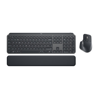 Logitech Mx Keys Combo For Business klawiatura Dołączona myszka Bluetooth QWERTZ Swiss Grafitowy