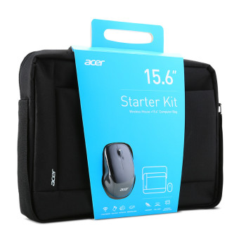 Acer NP.ACC11.01X torba na notebooka 39,6 cm (15.6") Aktówka Czarny