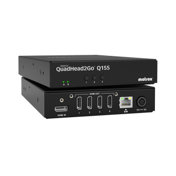 Matrox QuadHead2Go Q155 Multi-Monitor Controller Appliance   Q2G-H4K