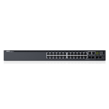 DELL PowerConnect S3124 Zarządzany L2 L3 Gigabit Ethernet (10 100 1000) 1U Czarny