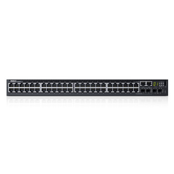 DELL S-Series S3148T Zarządzany L2 L3 Gigabit Ethernet (10 100 1000) Obsługa PoE 1U Czarny