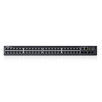 DELL S3148P Zarządzany L2 L3 Gigabit Ethernet (10 100 1000) Obsługa PoE 1U Czarny