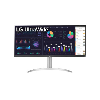 LG 34WQ65X-W monitor komputerowy 86,4 cm (34") 2560 x 1080 px UltraWide Quad HD LCD Szary