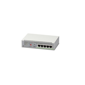 Allied Telesis AT-GS910 5-50 Nie zarządzany Gigabit Ethernet (10 100 1000) Szary