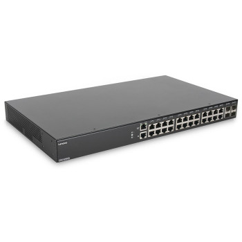 Lenovo CE0128TB Zarządzany L2 L3 Gigabit Ethernet (10 100 1000) Obsługa PoE 1U Czarny