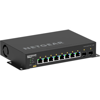 NETGEAR GSM4210PX-100EUS łącza sieciowe Zarządzany L2 L3 Gigabit Ethernet (10 100 1000) Obsługa PoE Czarny