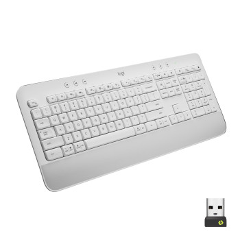 Logitech Signature K650 klawiatura Bluetooth QWERTZ Swiss Biały