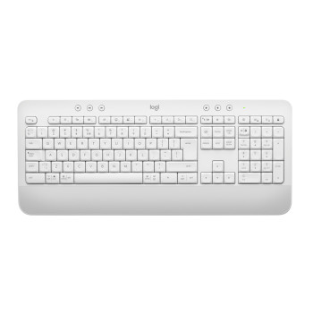 Logitech Signature K650 klawiatura Bluetooth QWERTY Amerykański międzynarodowy Biały