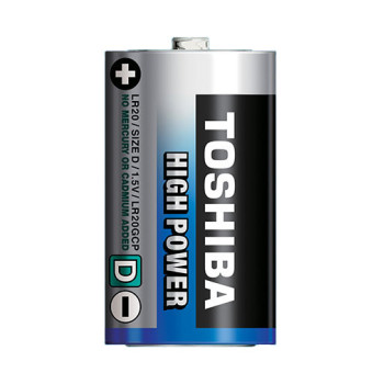 Toshiba LR20GCP BP-2 bateria do użytku domowego Jednorazowa bateria D Alkaliczny