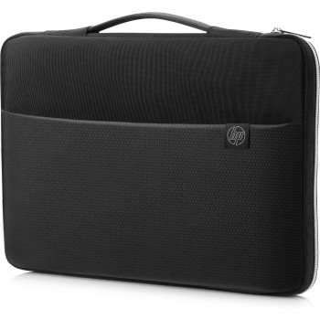 HP 39.62 cm (15.6") Carry Sleeve torba na notebooka 39,6 cm (15.6") Etui kieszeniowe Czarny, Srebrny