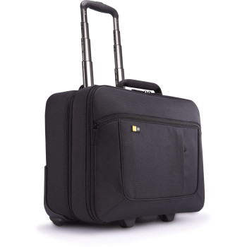 Case Logic Advantage ANR-317 Black torba na notebooka 43,9 cm (17.3") Pokrowiec w typie walizki na naóżkach Czarny