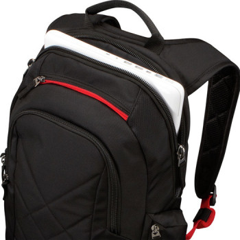 Case Logic Sporty DLBP-114 Black torba na notebooka 35,6 cm (14") Plecak Czarny