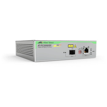 Allied Telesis AT-PC2000 SP-60 konwerter sieciowy 1000 Mbit s 850 nm Szary