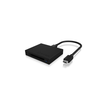 ICY BOX IB-CR402-C31 czytnik kart USB Czarny