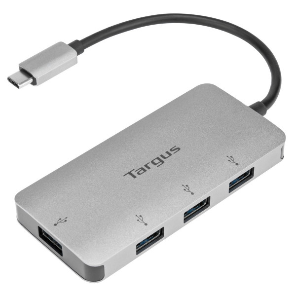 Targus ACH226EU huby i koncentratory USB 3.2 Gen 1 (3.1 Gen 1) Type-C 5000 Mbit s Srebrny Targus ACH226EU huby i koncentratory USB 3.2 Gen 1 (3.1 Gen 1) Type-C 5000 Mbit s Srebrny