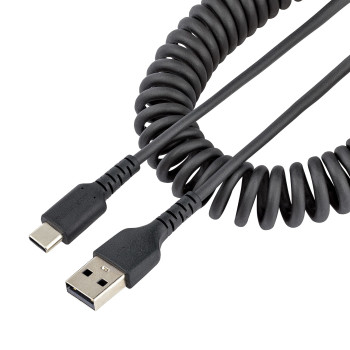 StarTech.com R2ACC-1M-USB-CABLE kabel USB USB 2.0 USB A USB C Czarny