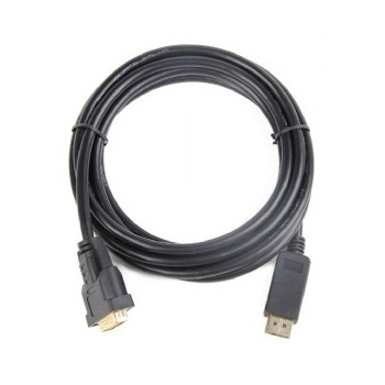 Kabel GEMBIRD CC-DPM-DVIM-6 (DisplayPort M - DVI-D M, 1,8m, kolor czarny)