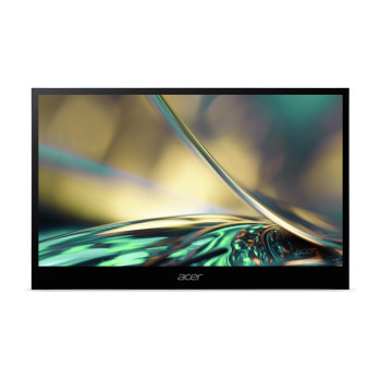 Acer PM168QKT 39,6 cm (15.6") 3840 x 2160 px 4K Ultra HD OLED Ekran dotykowy Czarny, Srebrny