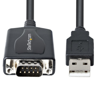 StarTech.com 1P3FPC-USB-SERIAL zmieniacz płci   kabli DB-9 USB Type-A (4 pin) USB 2.0 Czarny