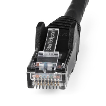 StarTech.com N6LPATCH10MBK kabel sieciowy Czarny 10 m Cat6 U UTP (UTP)