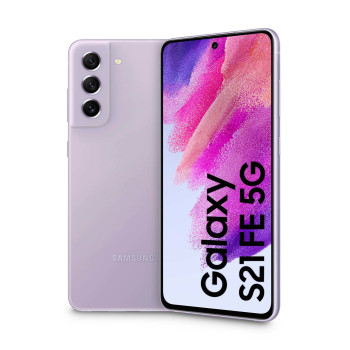 Samsung Galaxy S21 FE 5G SM-G990BLVFEUE smartfon 16,3 cm (6.4") Dual SIM Android 11 USB Type-C 6 GB 128 GB 4500 mAh Lawenda