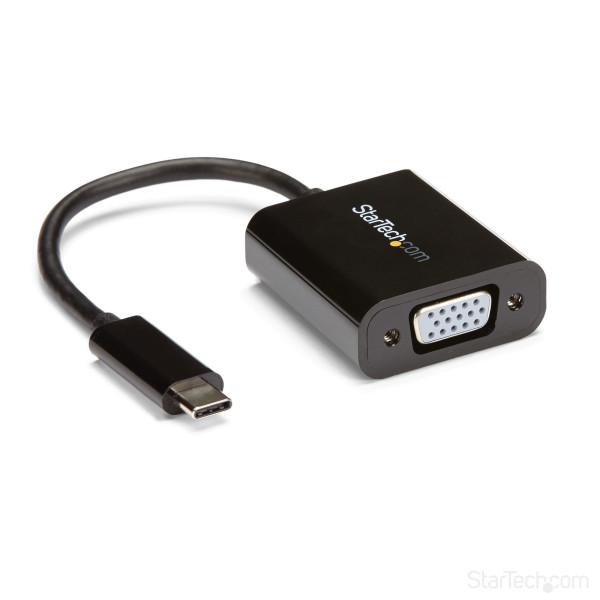 StarTech.com CDP2VGA zewnętrzna karta graficzna usb 1920 x 1200 px Czarny StarTech.com CDP2VGA zewnętrzna karta graficzna usb 1920 x 1200 px Czarny