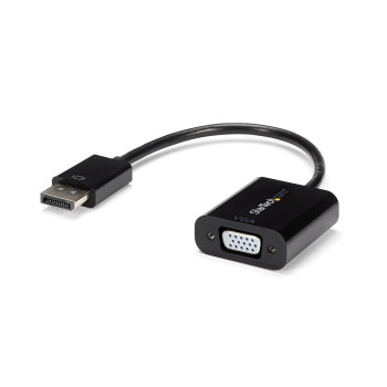StarTech.com DP2VGA3 adapter kablowy 0,1 m DisplayPort VGA (D-Sub) Czarny