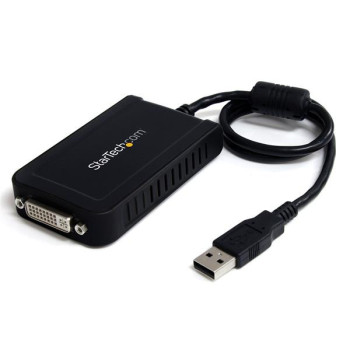 StarTech.com USB2DVIE3 zewnętrzna karta graficzna usb 1920 x 1200 px Czarny