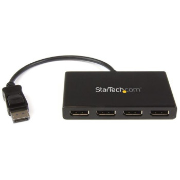 StarTech.com MSTDP124DP rozgałęziacz telewizyjny DisplayPort 4x DisplayPort