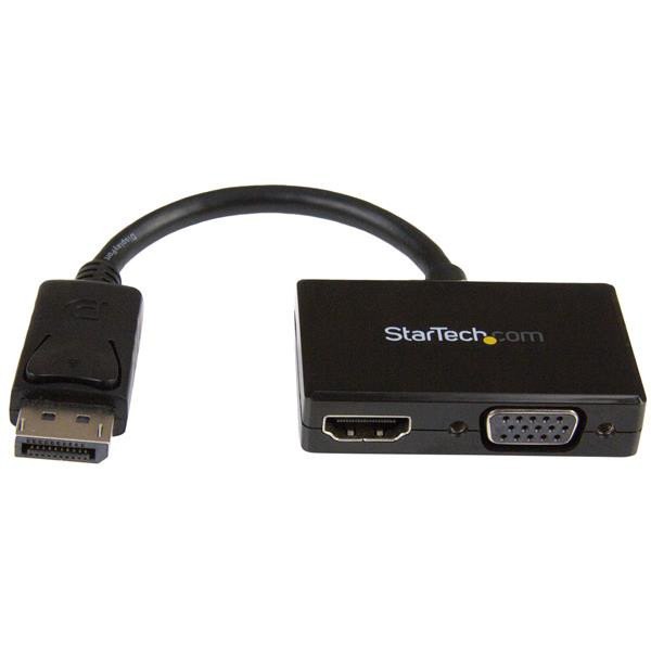 StarTech.com DP2HDVGA adapter kablowy 0,15 m Czarny StarTech.com DP2HDVGA adapter kablowy 0,15 m Czarny