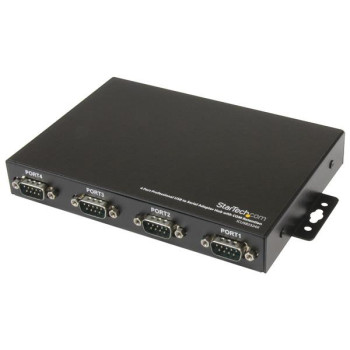StarTech.com ICUSB2324X huby i koncentratory USB 2.0 Type-B Czarny