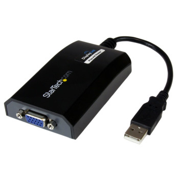 StarTech.com USB2VGAPRO2 zewnętrzna karta graficzna usb 1920 x 1200 px Czarny