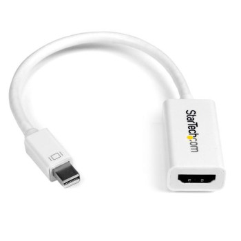 StarTech.com MDP2HD4KSW adapter kablowy 0,15 m Mini DisplayPort HDMI Biały