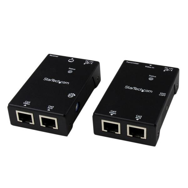 StarTech.com ST121SHD50 przedłużacz AV Nadajnik i odbiornik AV Czarny StarTech.com ST121SHD50 przedłużacz AV Nadajnik i odbiornik AV Czarny