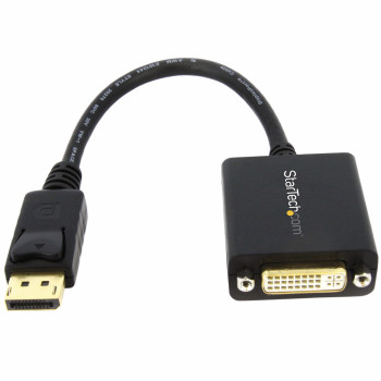 StarTech.com DP2DVI2 adapter kablowy 0,152 m DisplayPort DVI-I Czarny