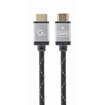Kabel GEMBIRD Seria Select Plus CCB-HDMIL-1M (HDMI M - HDMI M, 1m, kolor czarny)
