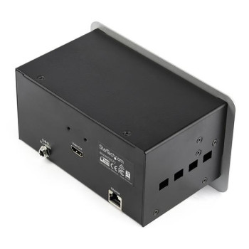 StarTech.com BOX4HDECP2 most do wideokonferencji av 3840 x 2160 px Przewodowa sieć LAN Srebrny