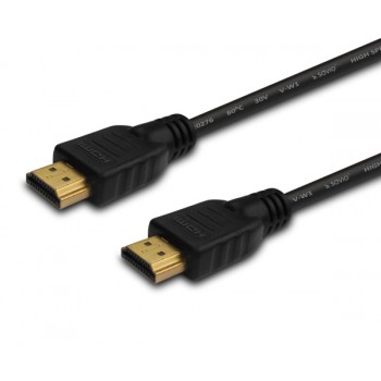Kabel SAVIO CL-36 (HDMI M - HDMI M, 0,50m, kolor czarny)