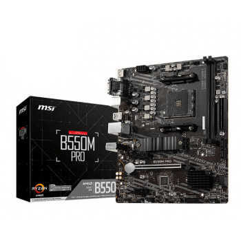 MSI B550M PRO płyta główna AMD B550 Socket AM4 micro ATX