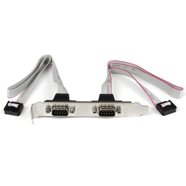StarTech.com 2 IDC - 2 DB-9, F M 2 x DB-9 2 x IDC Srebrny, Biały StarTech.com 2 IDC - 2 DB-9, F M 2 x DB-9 2 x IDC Srebrny, Biały