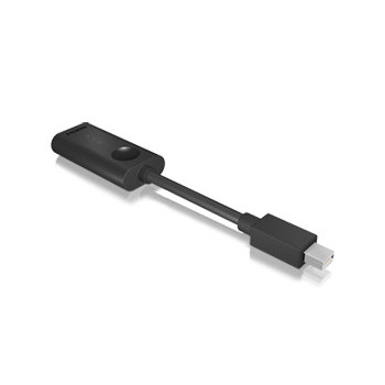 ICY BOX IB-AC506 Mini DisplayPort HDMI Typu A (Standard) Czarny