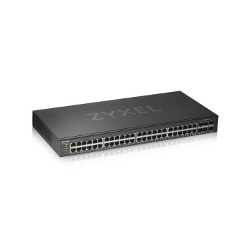 Zyxel GS1920-48V2 Zarządzany Gigabit Ethernet (10 100 1000) Czarny