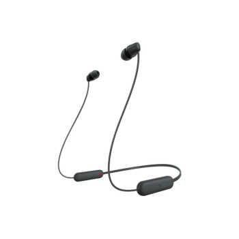 Sony WI-C100 Zestaw słuchawkowy Bezprzewodowy Douszny Połączenia muzyka Bluetooth Czarny