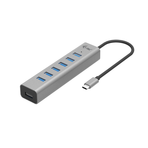 i-tec C31HUBMETAL703 huby i koncentratory USB 3.2 Gen 1 (3.1 Gen 1) Type-C 5000 Mbit s Szary i-tec C31HUBMETAL703 huby i koncentratory USB 3.2 Gen 1 (3.1 Gen 1) Type-C 5000 Mbit s Szary