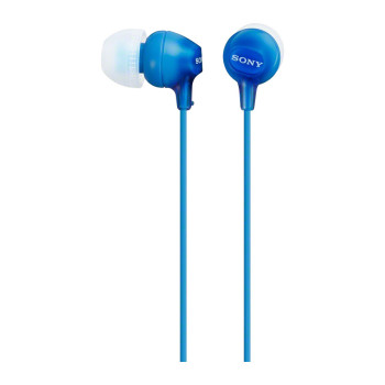 Sony MDR-EX15AP Zestaw słuchawkowy Przewodowa Douszny Połączenia muzyka Niebieski