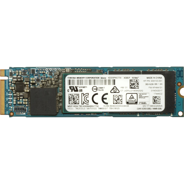 HP Z Turbo Drive Quad Pro 512GB TLC SSD Module HP Z Turbo Drive Quad Pro 512GB TLC SSD Module