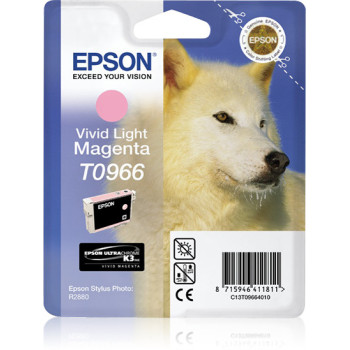 Epson Husky Wkład atramentowy Vivid Light Magenta T0966